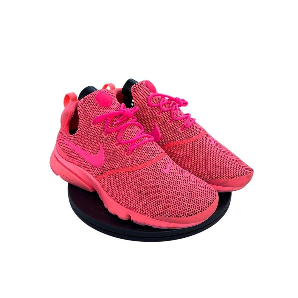 Womens Nike Air Presto Fly SE Shoes Sneakers Vibrant "Hot Punch" Pink Size 8.5